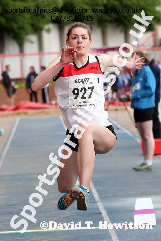 Senior women, North East Track and Field Champs., Gateshead. Photo: David T. Hewitson/Sports for All Pics
